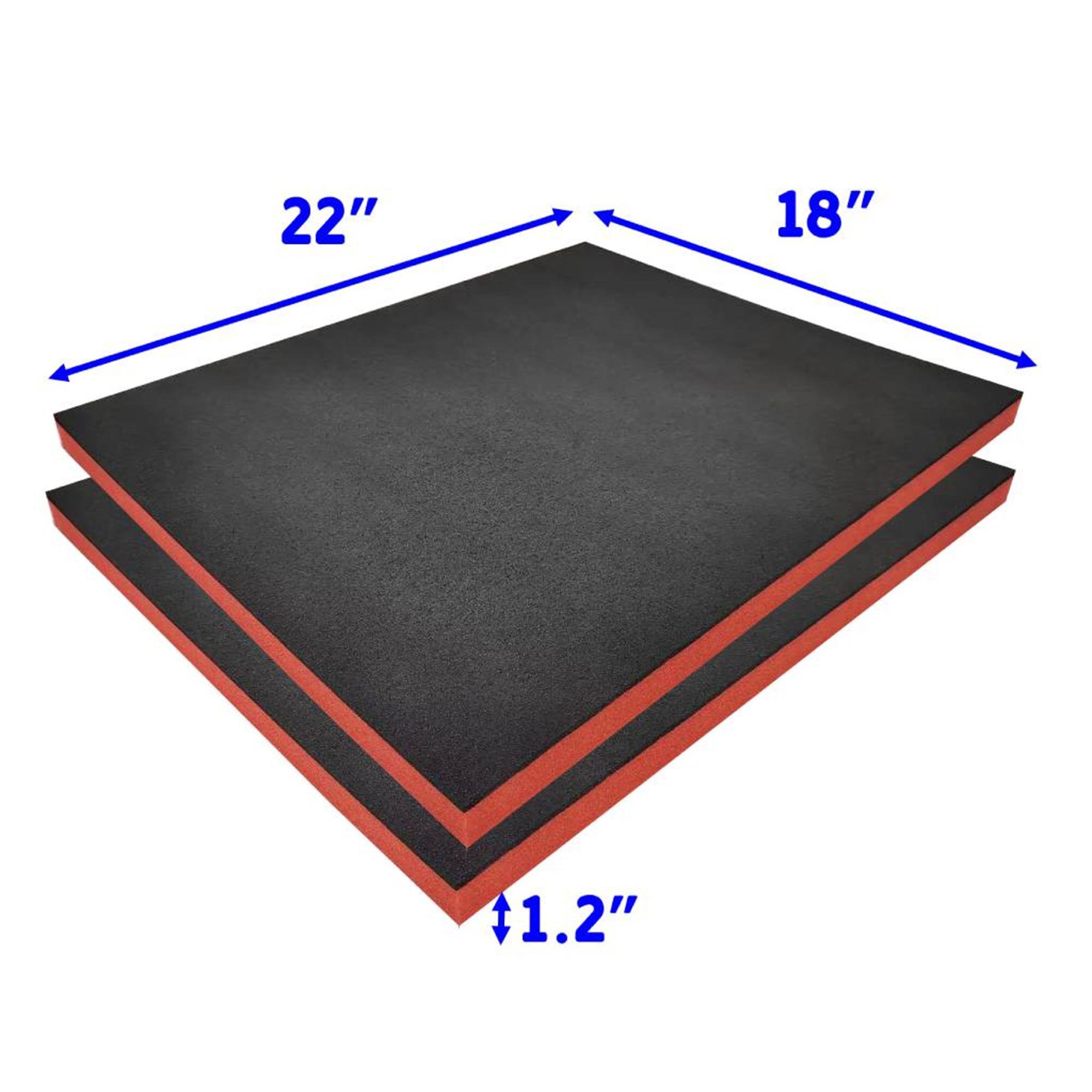22" x 18" x 1.2"