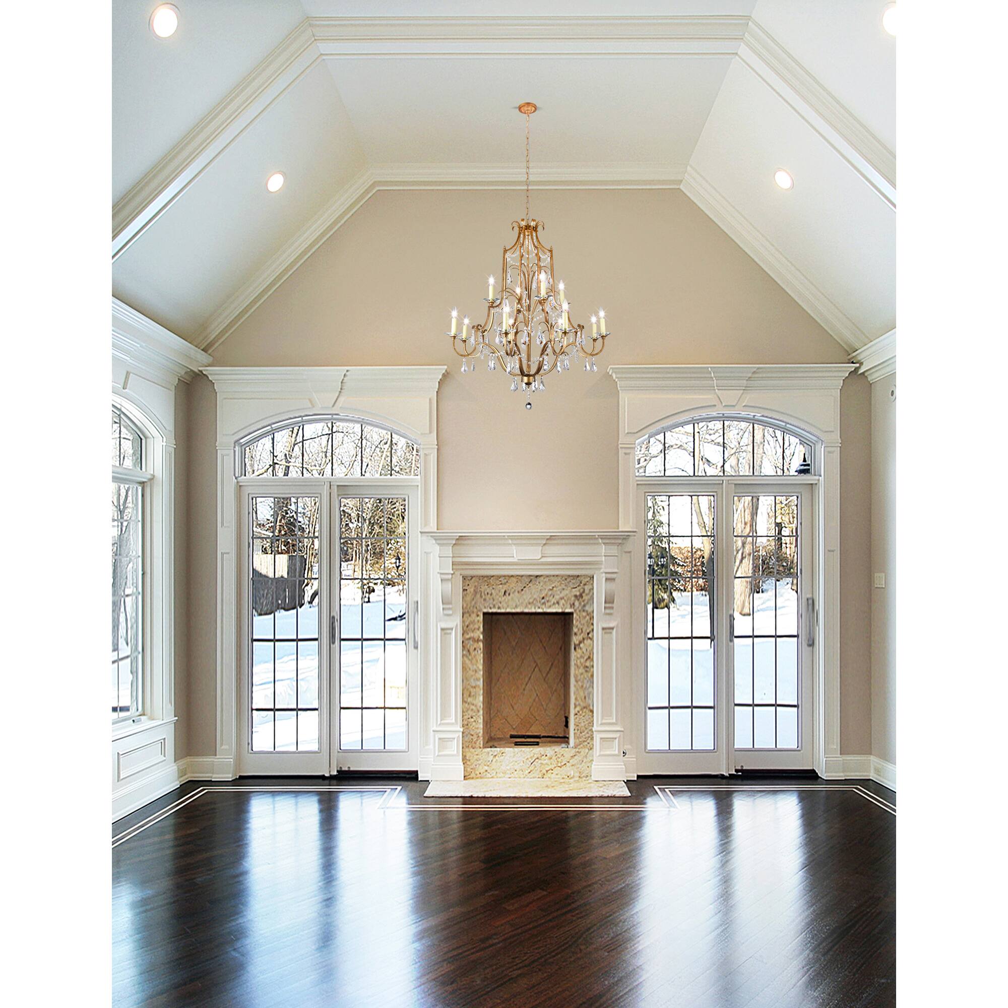 Alt View 4. CWI Lighting - Electra 12 Light Up Chandelier With Oxidized Bronze Finish - Oxidized Bronze.