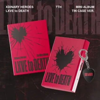 XDINARY HEROES
LXVE to DEATH
7TH MINI ALBUM
TIN CASE VER.
XDINARY HEROES
LXVE to DEATH