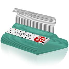 Casafield - 50 Velvet 11-in Baby Hangers - Teal