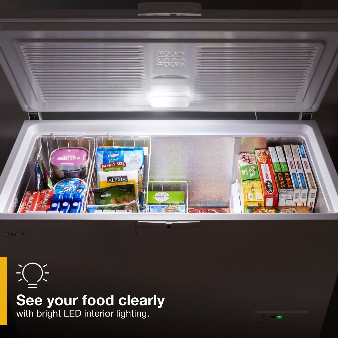 - A CHERRY XOVN
- d butine d asne
- Vioal SIZE N FAMILY Ls Cickas : ALEXIA n meijer Cd
- U I C I D I I aphas STOKED STOKED | Nna

See your food clearly with bright LED interior lighting.