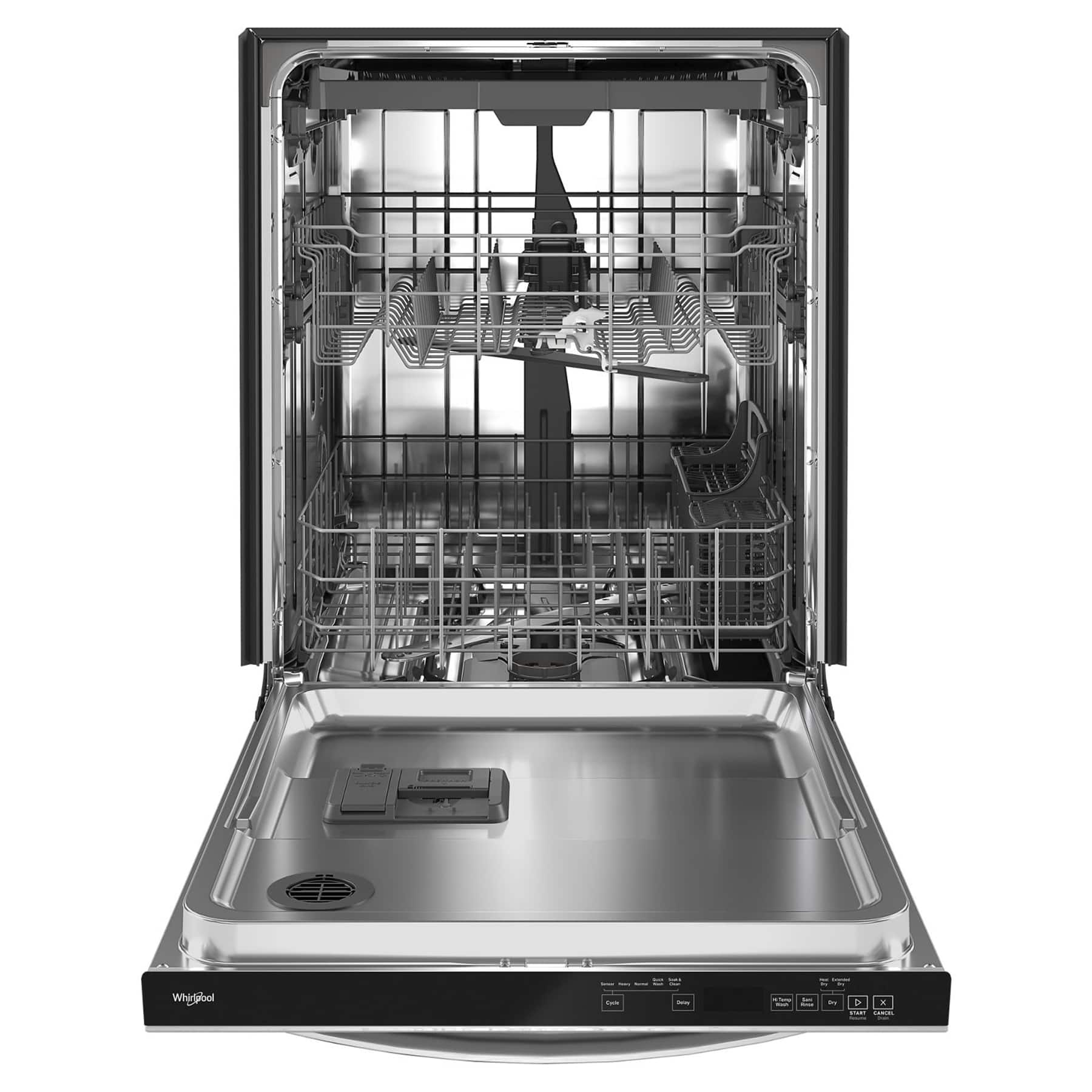 Whirlpool – 24″ Top Control Built-In Stainless Steel Tub Dishwasher with 3rd Rack, Large Capacity, 47 dBA – Stainless Steel Sansujyuku sansujyuku.com