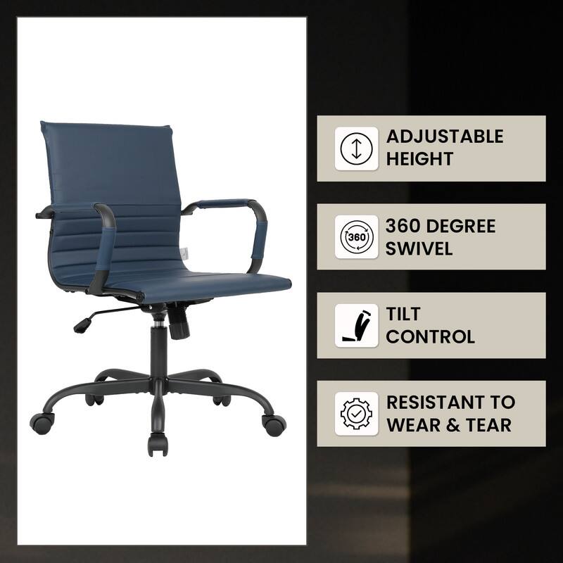 ADJUSTABLE HEIGHT, 360 DEGREE SWIVEL, TILT CONTROL, RESISTANT TO WEAR & TEAR