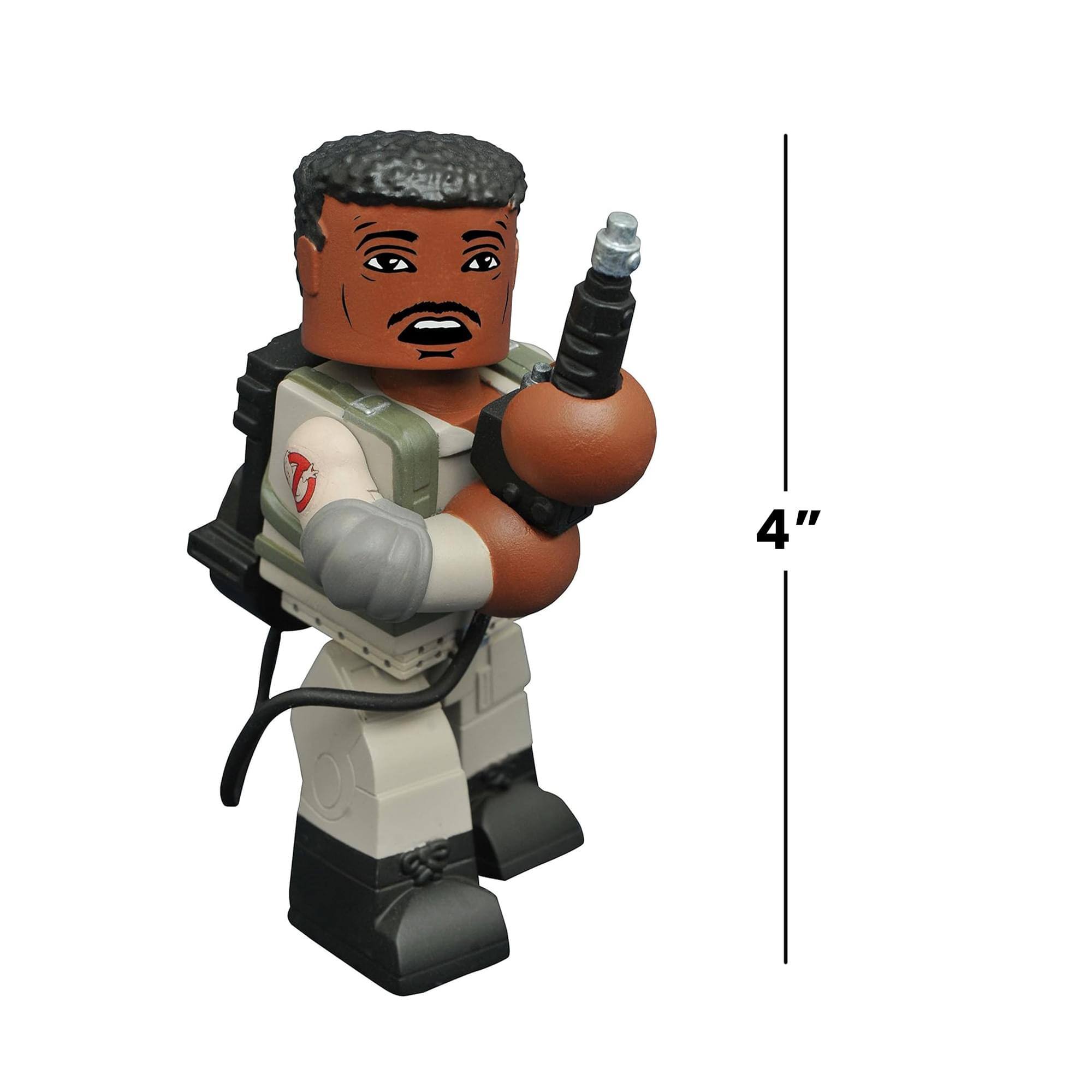Alt View 2. Diamond Comic - Ghostbusters 4-Inch Vinimate Vinyl Figure - Winston Zeddemore - White.