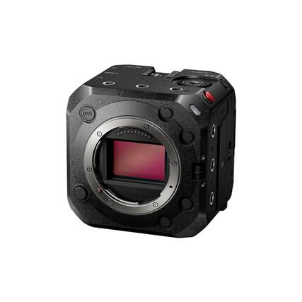 Front. Panasonic - Panasonic AW-UB50 24.2MP 4K UHD NDI/HX2 Multipurpose Box Camera (L-Mount).