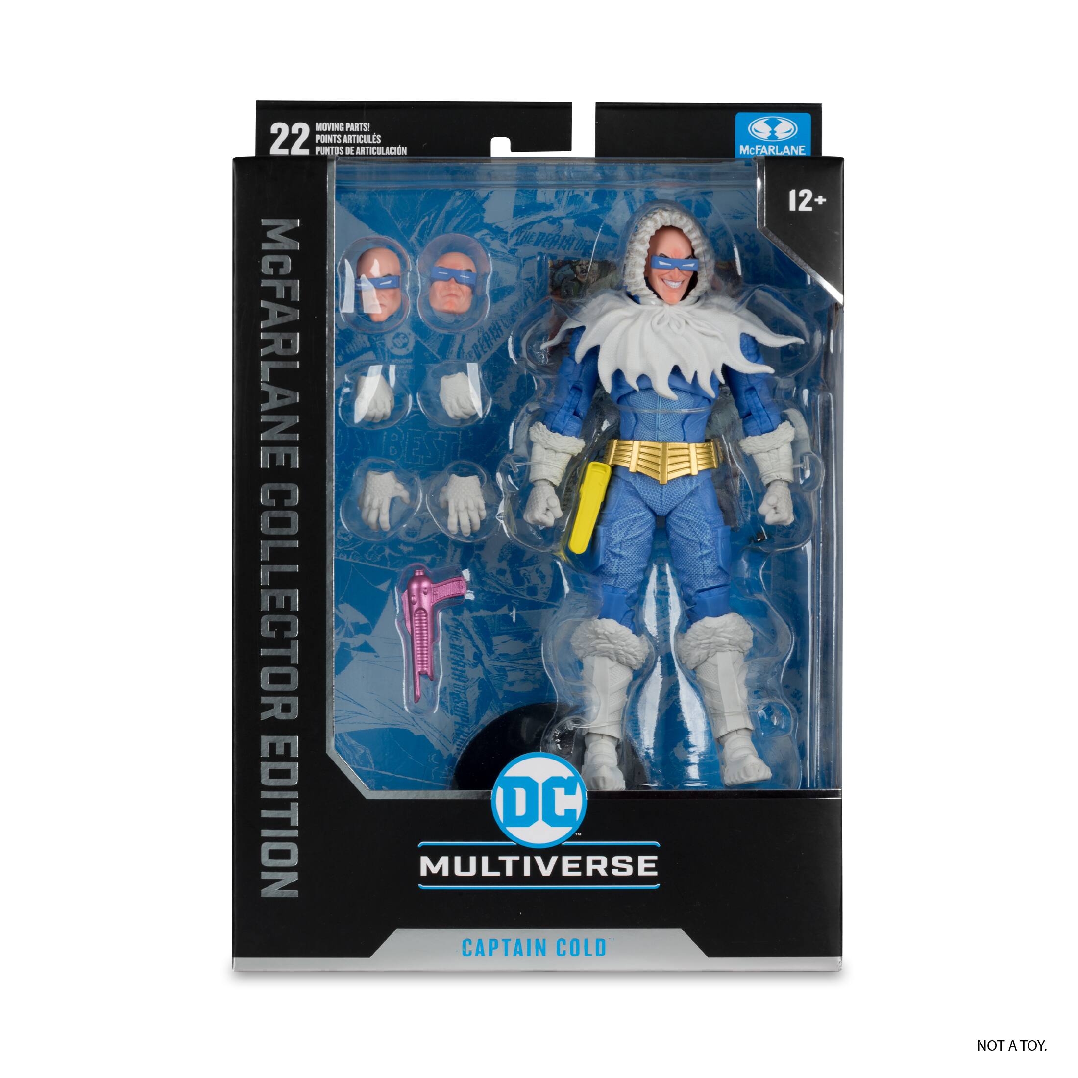 McFarlane Collector Edition DC Multiverse Captain Cold Figure.