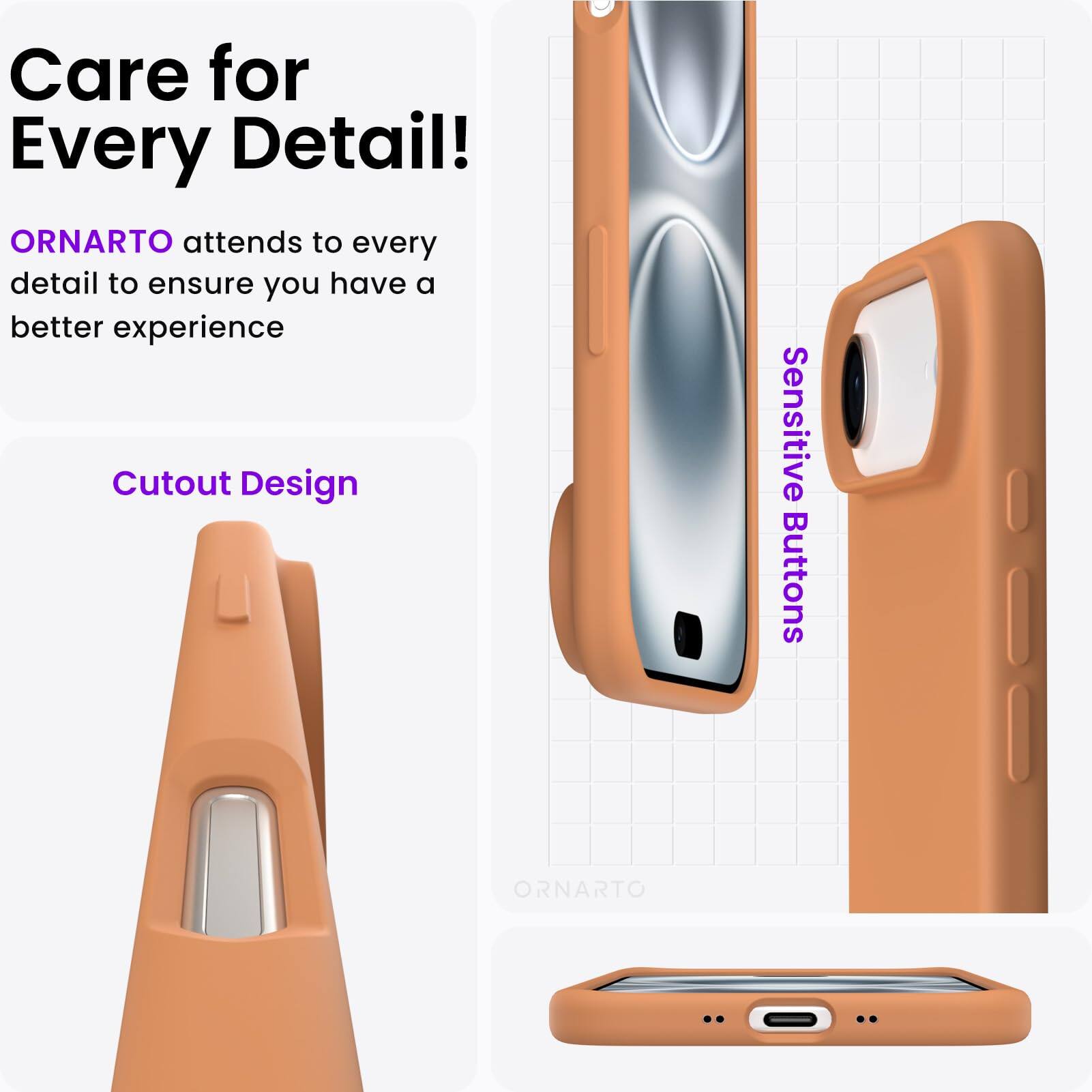 Care for Every Detail!

ORNARTO attends to every detail to ensure you have a better experience

Cutout Design

Sensitive Buttons