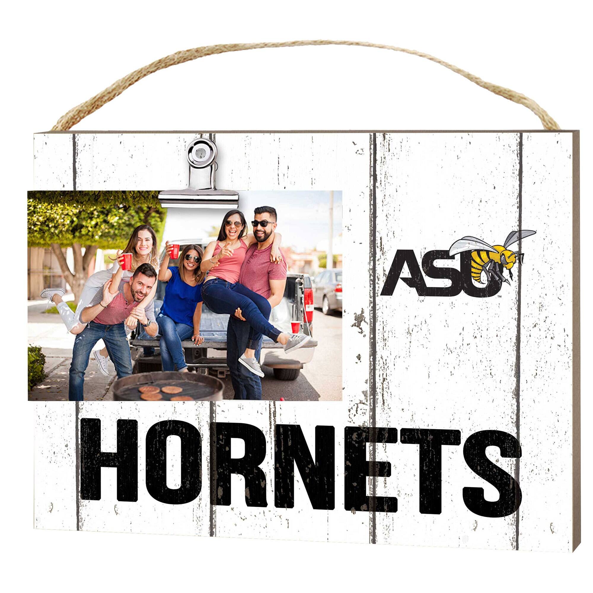 Jardine - Alabama State Hornets 8" x 10" Weathered Clip It Frame - White