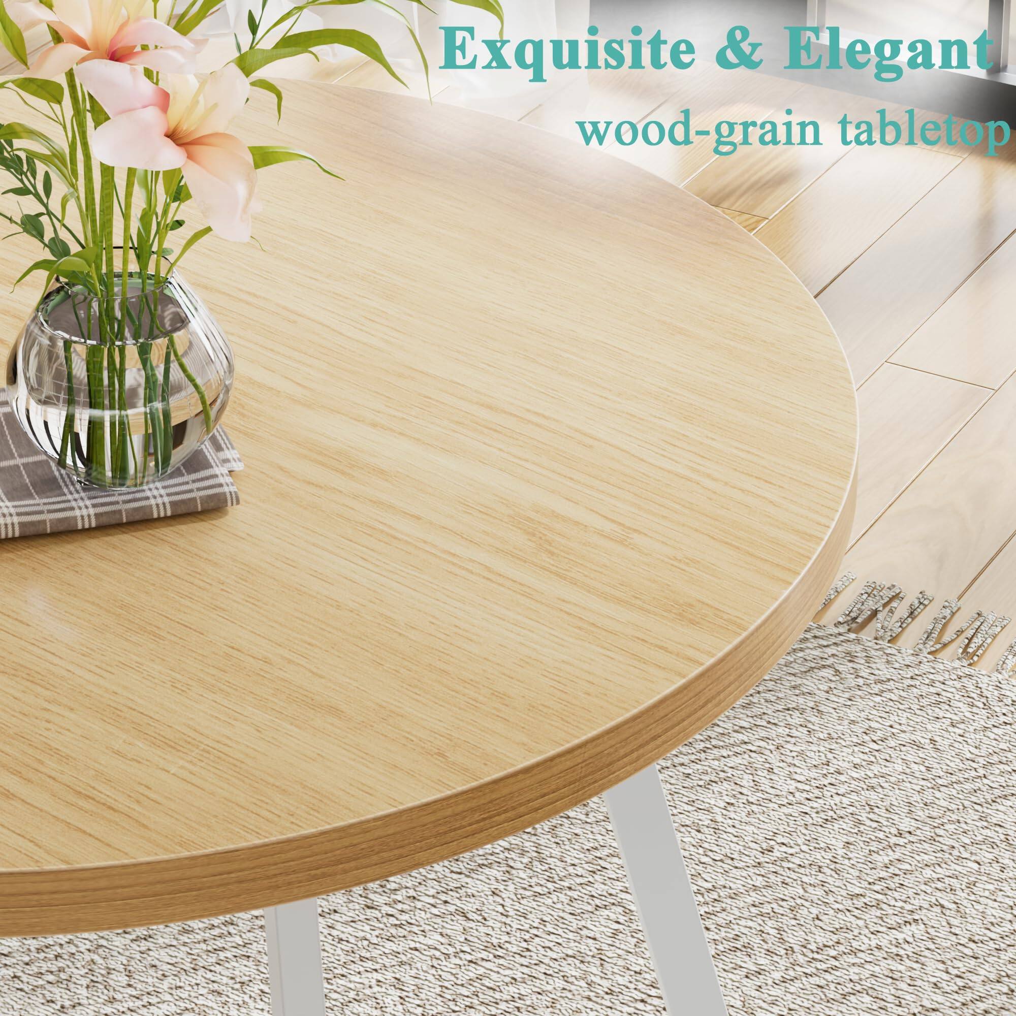 Exquisite & Elegant wood-grain tabletop