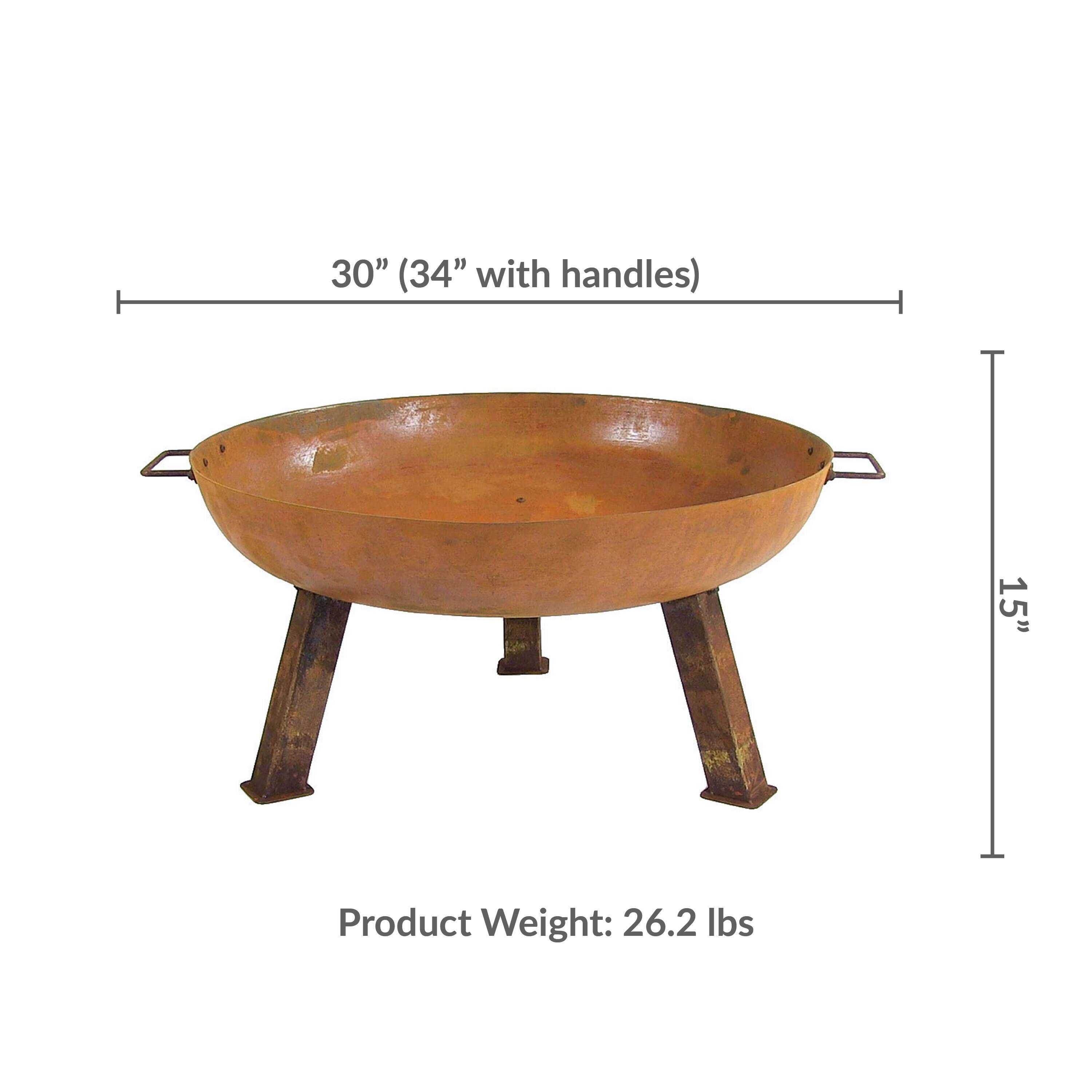30" (34" with handles)  
15"  
Product Weight: 26.2 lbs