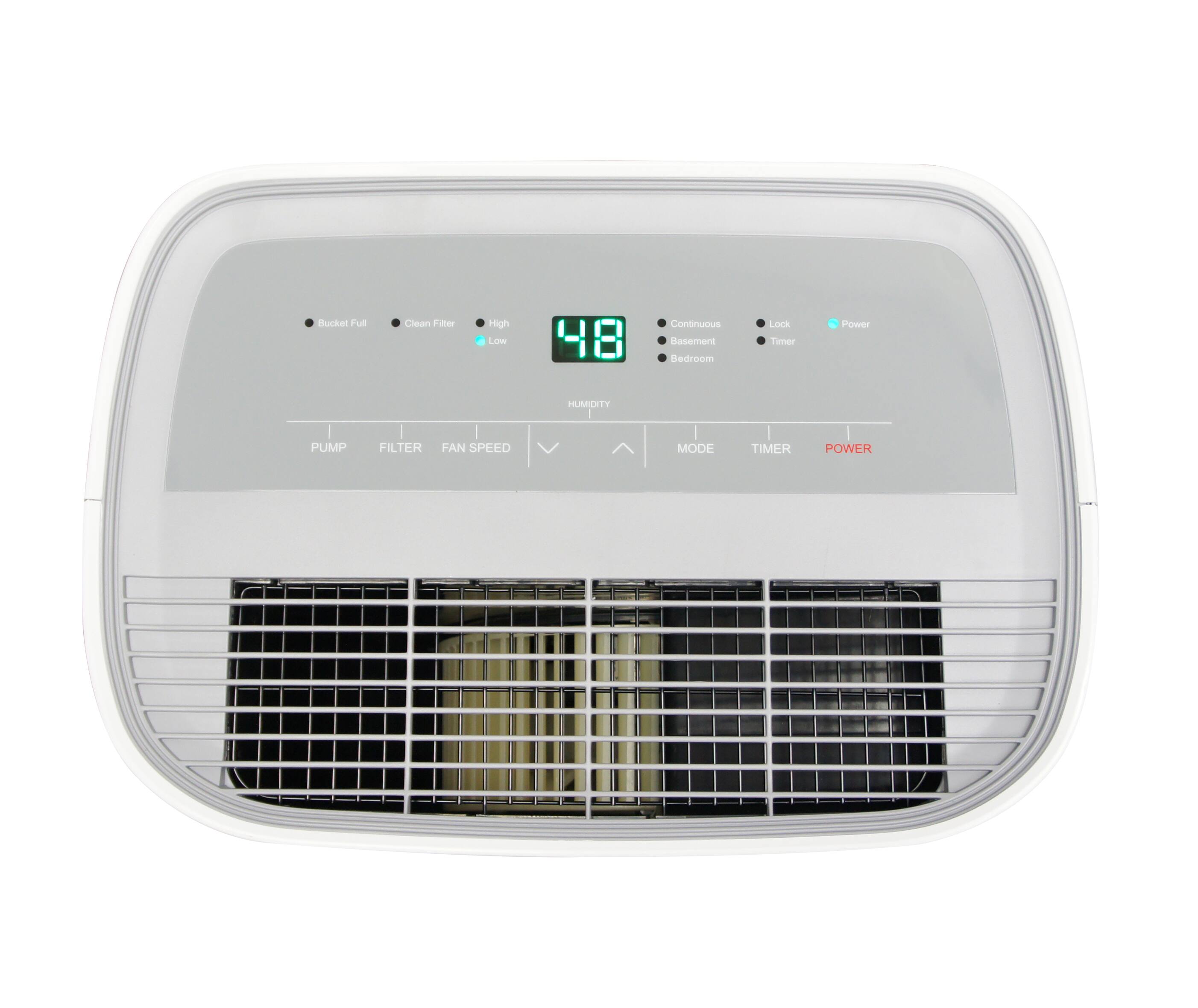 Alt View 11. Sunpentown - 50-Pint Dehumidifier with Energy Star - White.