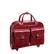 Alt View 4. McKleinUSA - 15-inch Wheeled Laptop Briefcase DAVIS Full-Grain Leather Padded Laptop Compartment Business Organizer Tablet Pocket - Red.