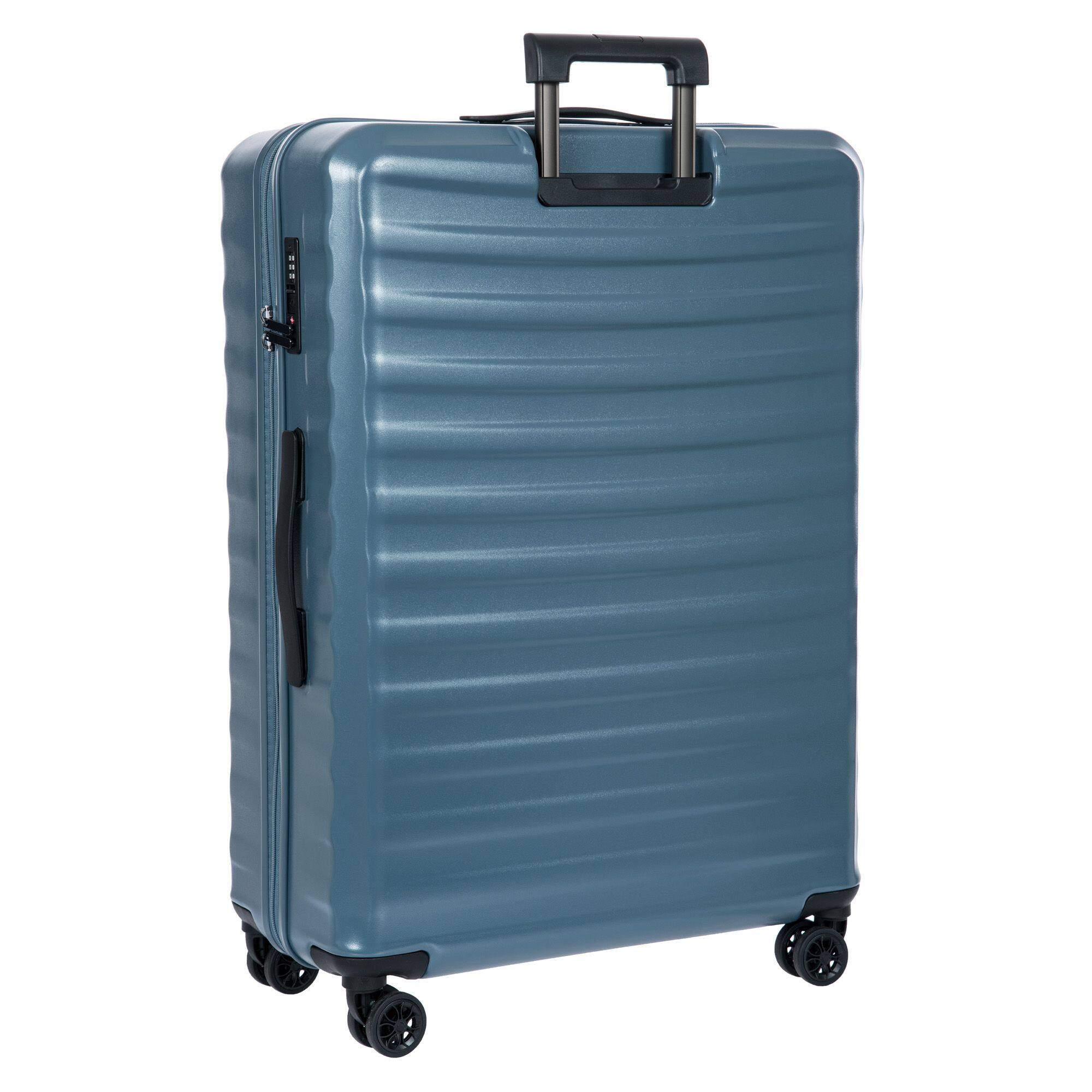 Alt View 4. Bric's - Nausicaa Hardside Expandable (21"/27"/30") 3 Piece Spinner Luggage Set - Grey Blue.