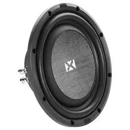NVX - SMW10D4 700W Peak (350W RMS) S-Series Shallow-Mount 10in Dual 4-Ohm Subwoofer