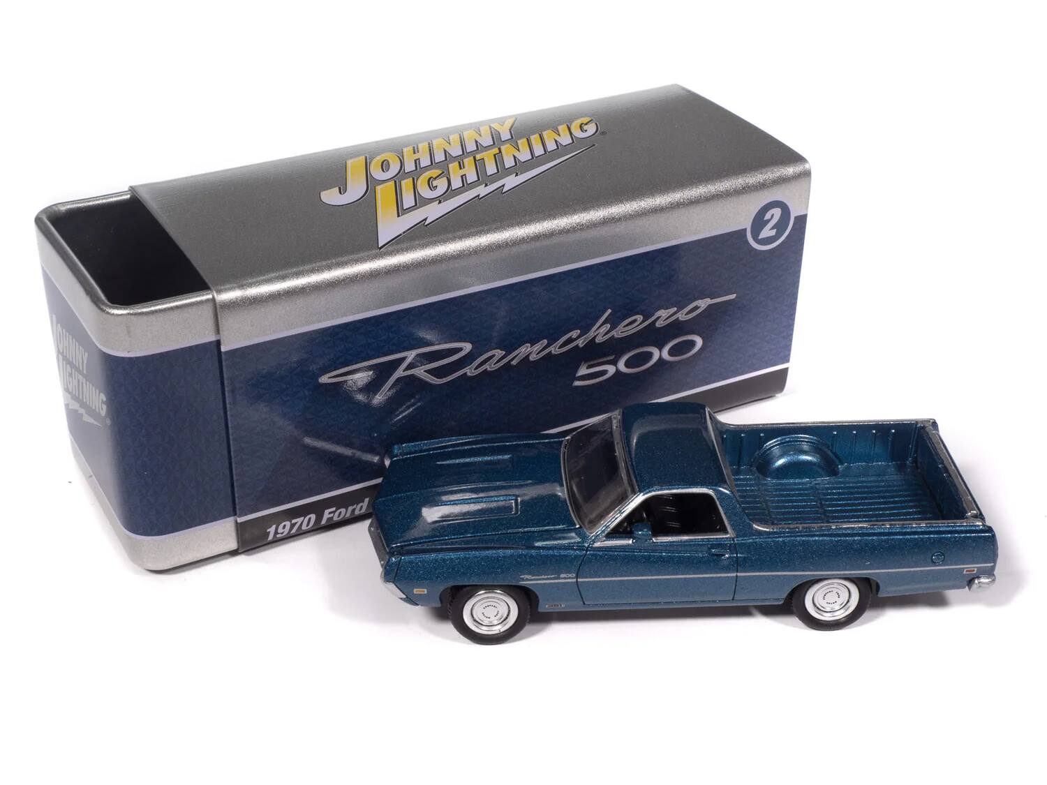 JOHNNY LIGHTNING  
2 Ranchero 500  
1970 Ford