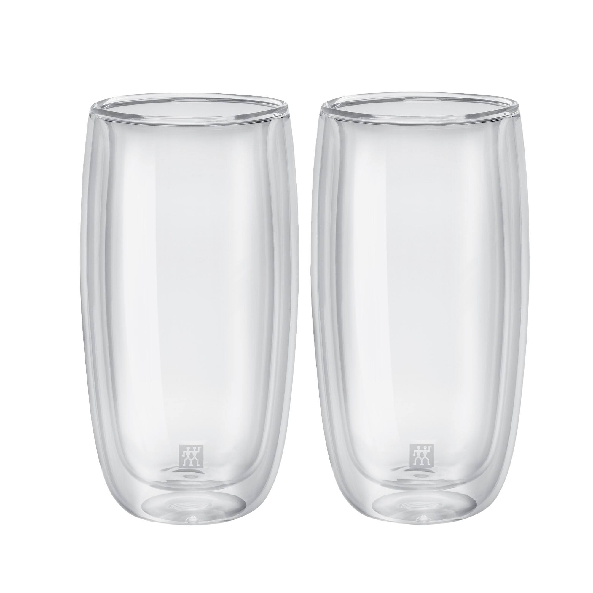 Front. ZWILLING - ZWILLING Sorrento 2-pc Beverage Glass Set - Clear.