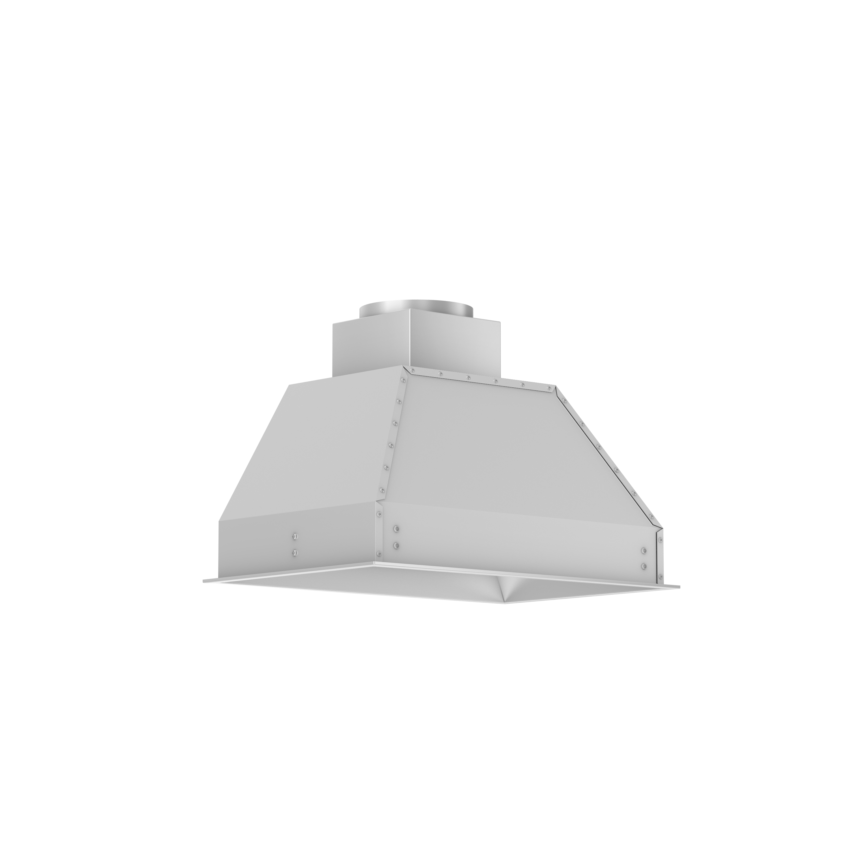Left. ZLINE - ZLINE 28" Ducted Remote Blower Range Hood Insert in Stainless Steel (698-RD-28) - Stainless Steel.