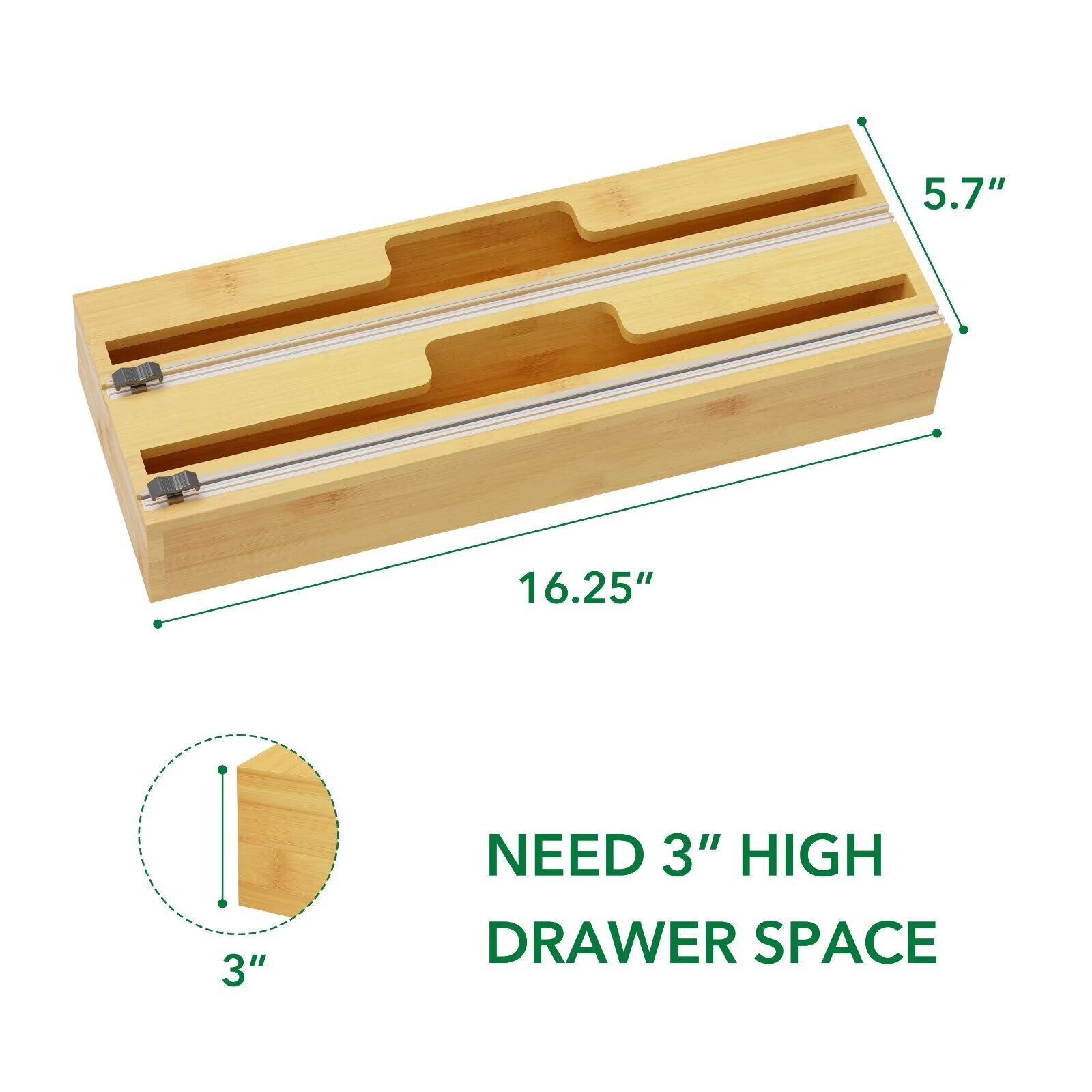 5.7" 16.25" 3" NEED 3" HIGH DRAWER SPACE