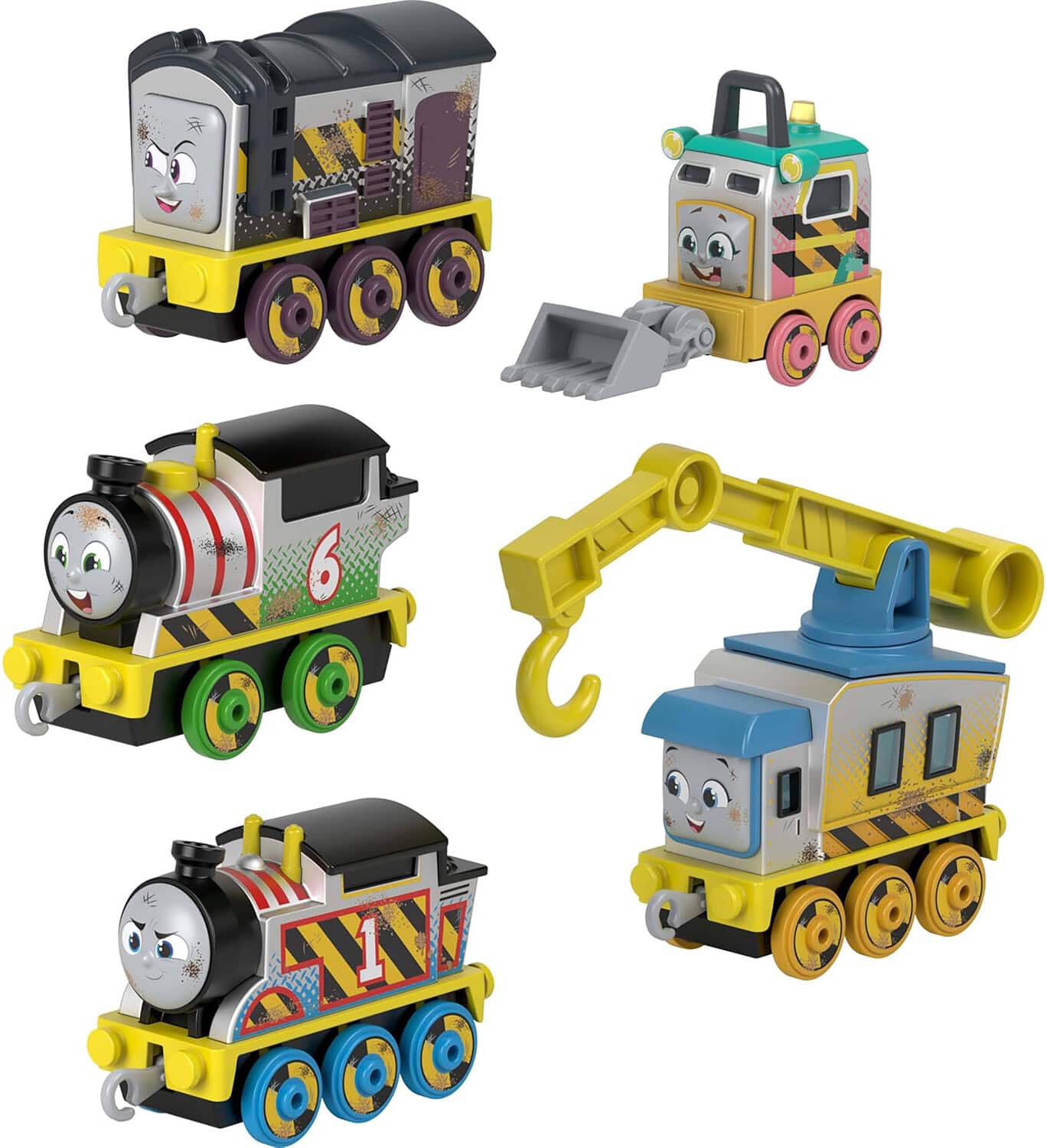 Fisher Price - Thomas & Friends Construction Crew 5-Piece Diecast Metal Toy Train & Vehicle Set - COLLECTIBLES - Multicolor price history on PriceWatchPro
