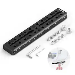 Neewer - 9" Vixen Dovetail Plate, 1/4"/3/8" Screws