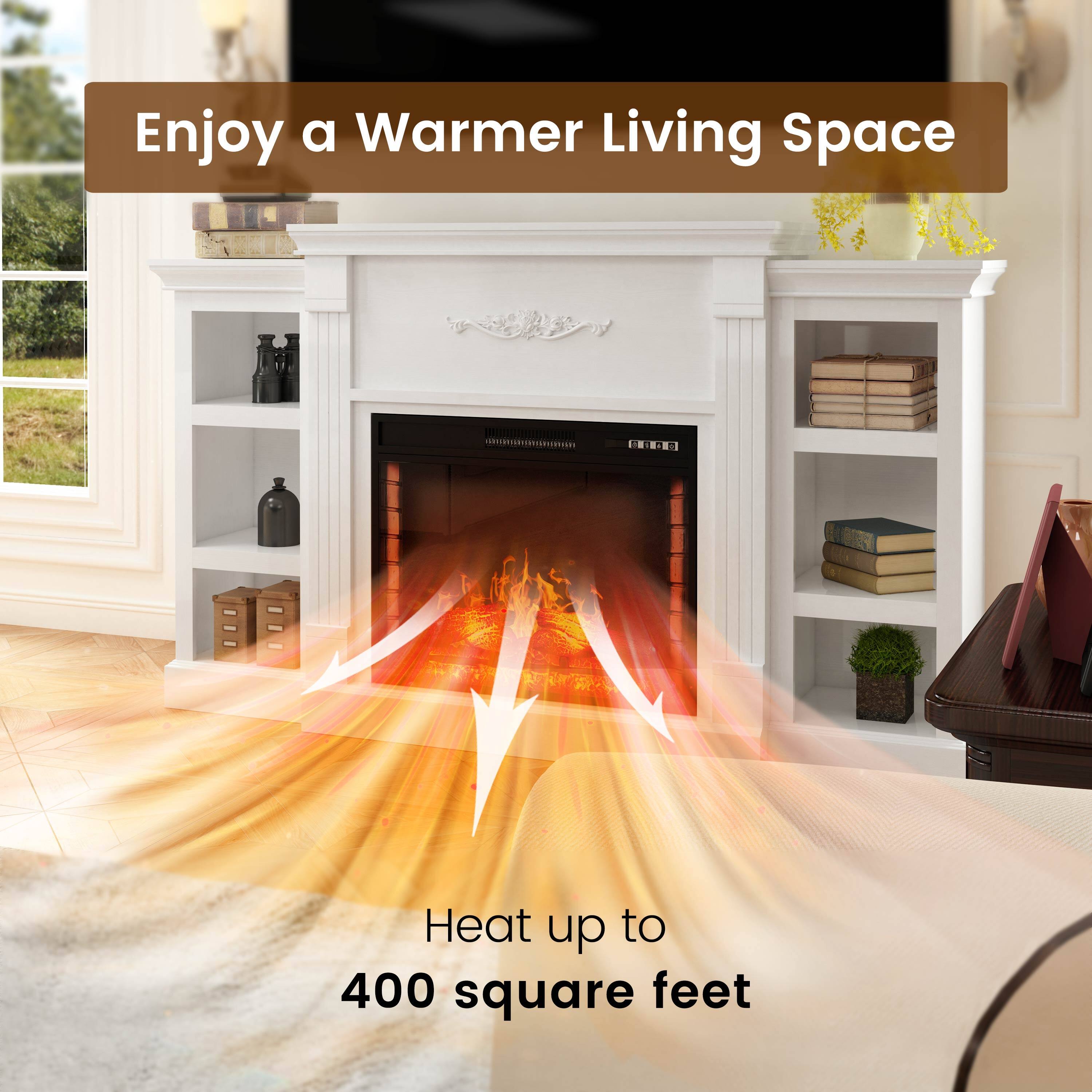 Enjoy a Warmer Living Space

Heat up to 400 square feet