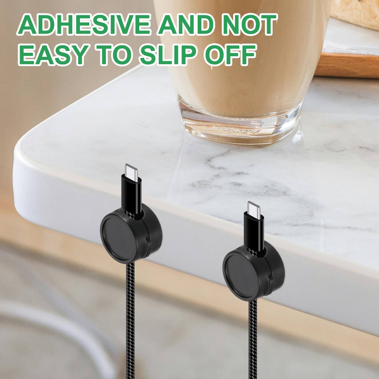 ADHESIVE AND NOT EASY TO SLIP OFF