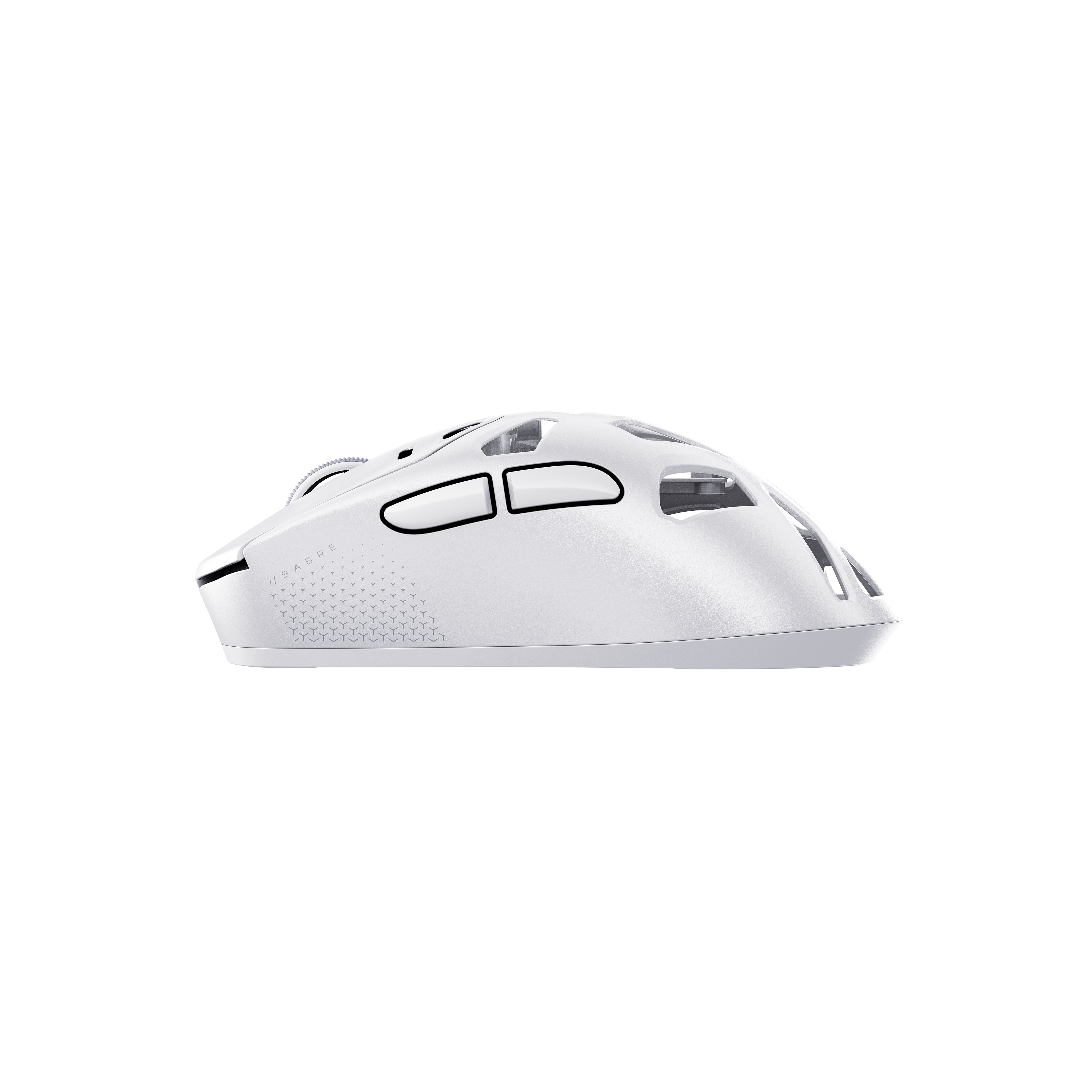 Alt View 19. CORSAIR - SABRE v3 PRO PureVector MG ERGO Gaming Mouse with Personalized Directional Sensitivity - White.