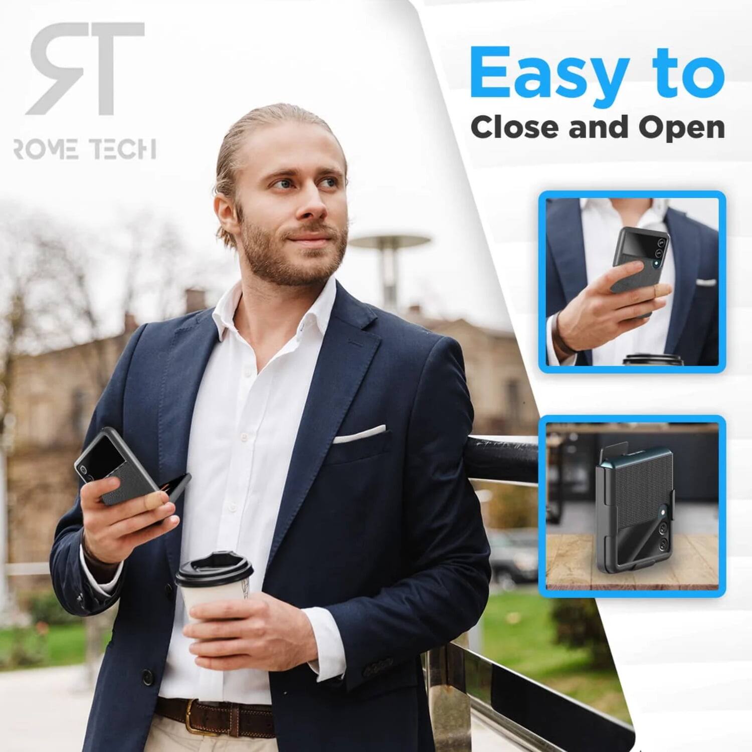 ROME TECH  
Easy to Close and Open