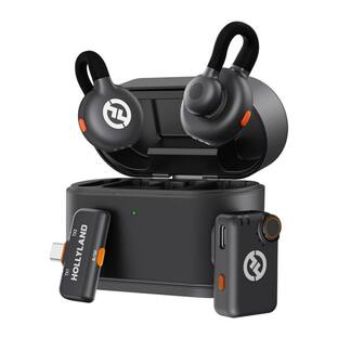 HOLLYLAND LARK M2S DUO 2 Person Wireless Microphone System with HOLLYLAND LARK M2S DUO 2 Person Wireless Microphone System with
