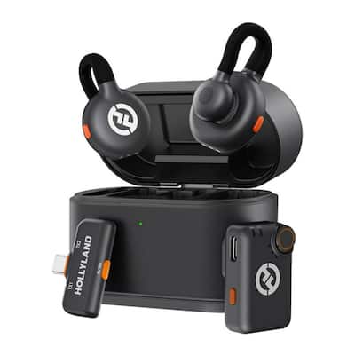 HOLLYLAND LARK M2S Ultimate Combo Wireless Lavalier Black HOLLYLAND LARK M2S Ultimate Combo Wireless Lavalier Black