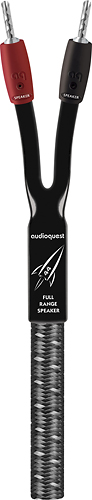 AudioQuest - Rocket 44 20' Full-Range Speaker Cable (Pair) - Silver/Black/Gray