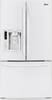LG - 24.1 Cu. Ft. French Door Refrigerator with Thru-the-Door Ice and Water-Front_Standard