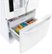 Alt View 11. LG - 24.1 Cu. Ft. French Door Refrigerator with Thru-the-Door Ice and Water.