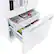Alt View 12. LG - 24.1 Cu. Ft. French Door Refrigerator with Thru-the-Door Ice and Water.