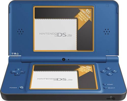 Custom Nintendo Dsi XL Blue Edition. With 100 Games. 