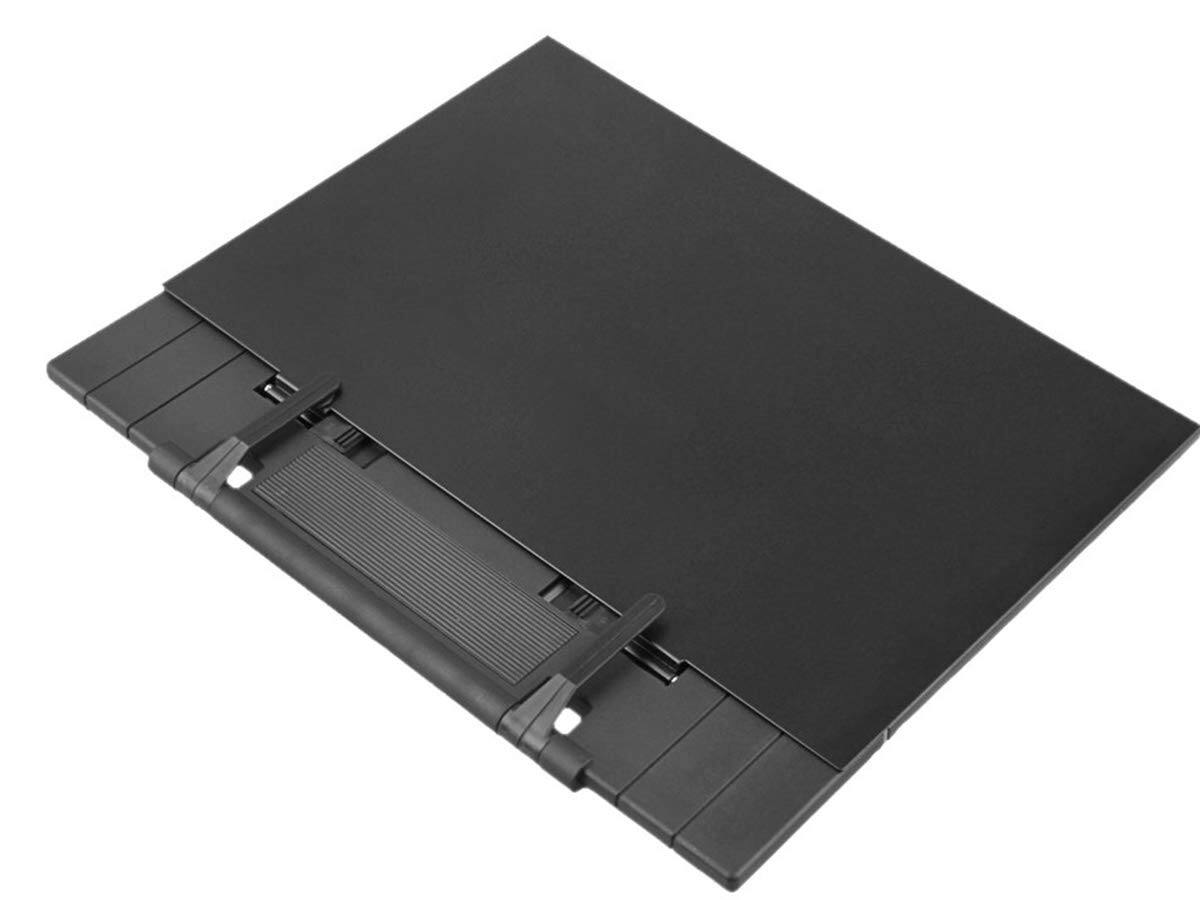 Alt View 2. MAGICAL RUBS - Hanghs Desktop Document Holder/paper Stand/clipboard For Sheet Music/cookbook/book With 7 Adjustable Positions Black - Default.