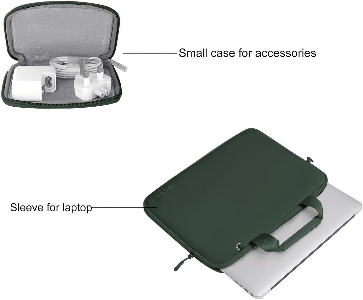 Small case for accessories  
Sleeve for laptop
