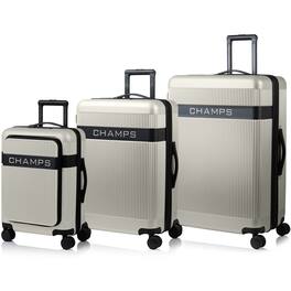 Champs - Onyx II 3-Piece Luggage Set - Ivory