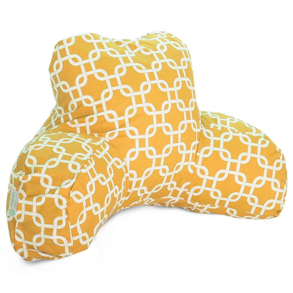 Majestic Home - Reading Pillow Links - Yellow