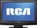 Front Standard. RCA - Refurbished 26" Class / 720p / 60Hz / LCD HDTV DVD Combo.