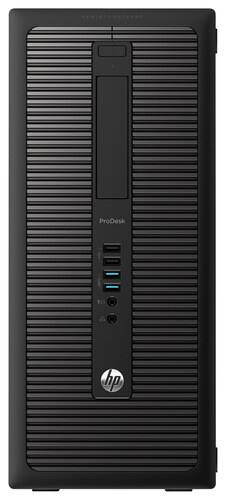 Front Standard. HP - ProDesk 600 G1 Desktop - 4GB Memory - 500GB Hard Drive.