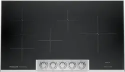 Frigidaire - 36" Induction Cooktop - Stainless Steel - Front_Zoom