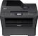 Front. Brother - Network-Ready All-In-One Copier - Black.
