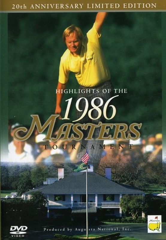  Highlights of the 1986 Masters Tournament [20th Anniversary Limited Edition] [DVD]