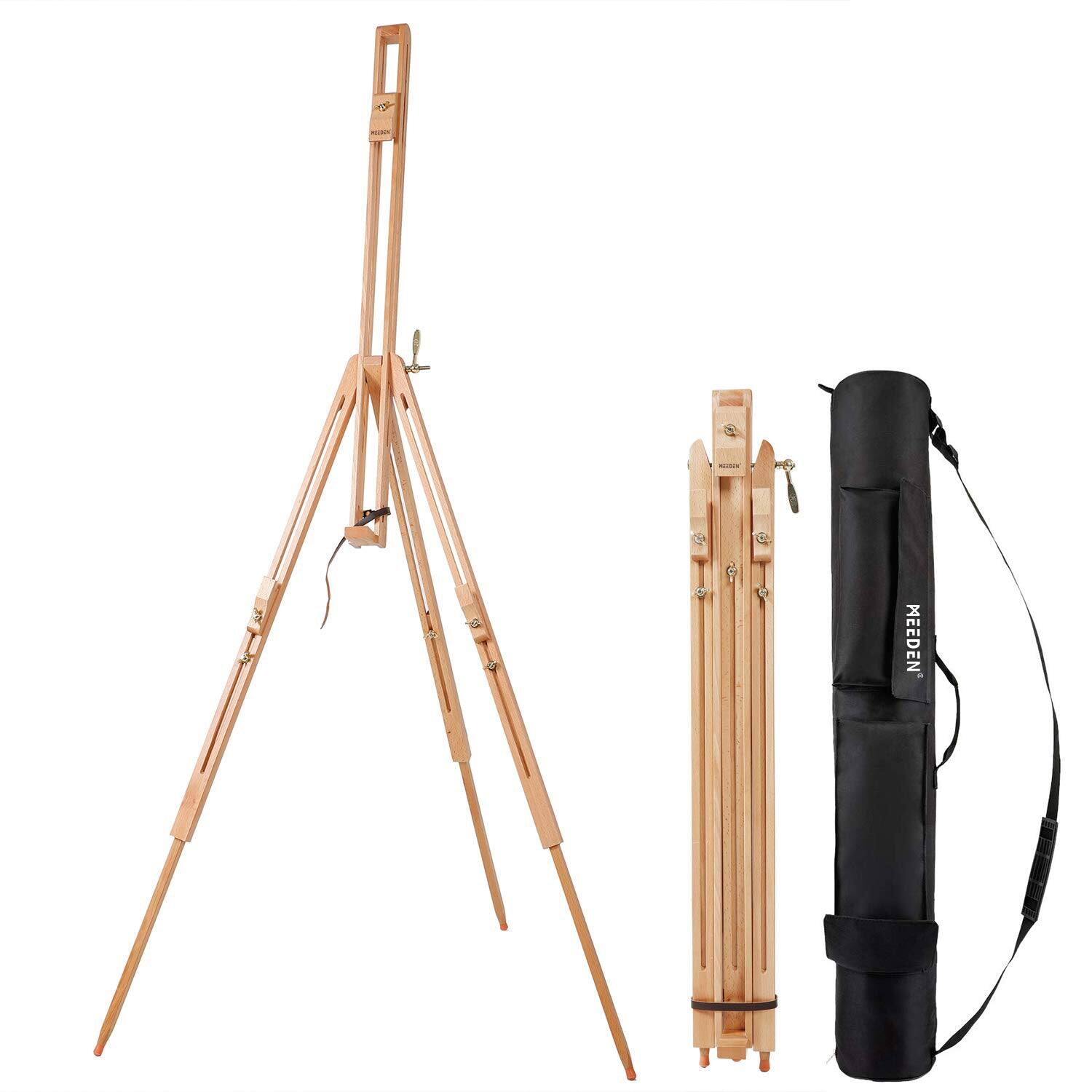 Back. Meeden - MEEDEN TRIPOD EASEL WITH CARRYING CASE.