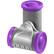 Alt View 12. Conair - 1.5" Ceramic Rollers - Purple/Gray.