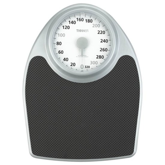 Conair Thinner X-Large Analog Bathroom Scale Black TH100S - Best Buy