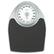 Angle. Conair - Thinner Extra-Large Dial Analog Precision Scale - Black.