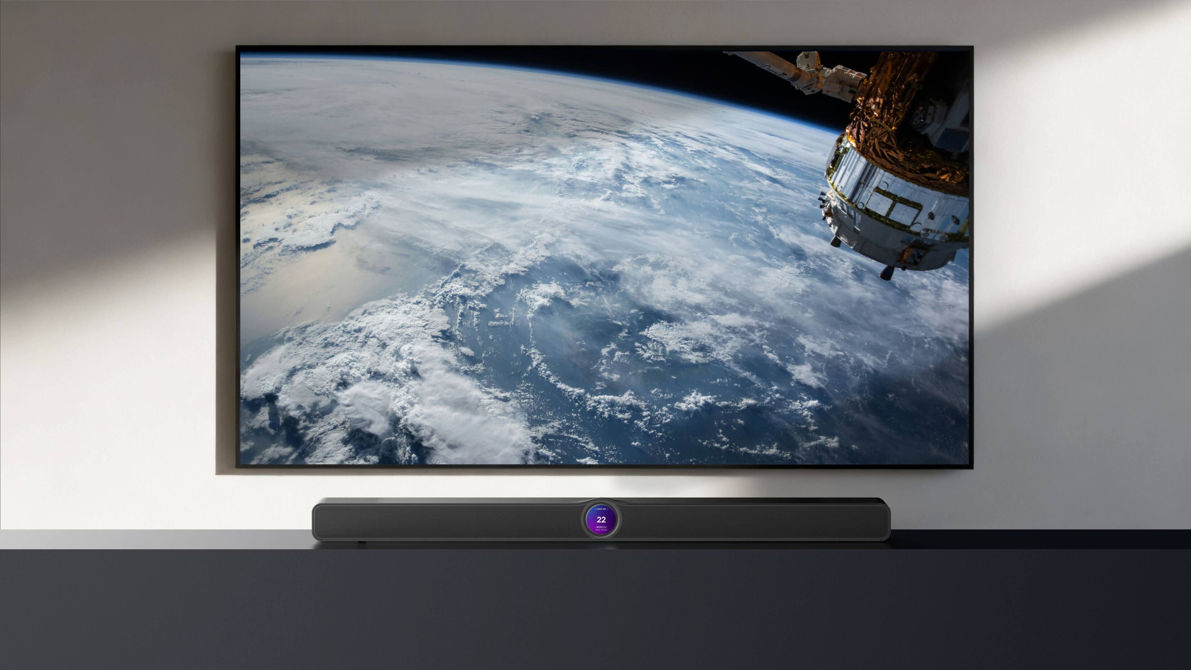 Alt View 4. WiiM - 3.0.2 Channel Smart Soundbar with Dolby Atmos - Matte Black.