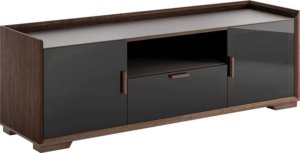 Alt View 11. Salamander Designs - Salamander Designs AV Basics Cabinet for Flat-Panel TVs Up to 70" - Walnut.
